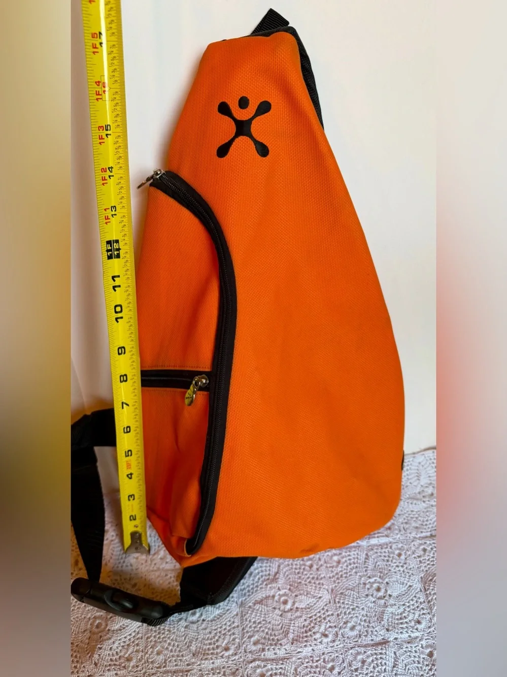 Vintage Cingular Wireless Body Glove Orange Sling Crossbody Bag Y2K Rare